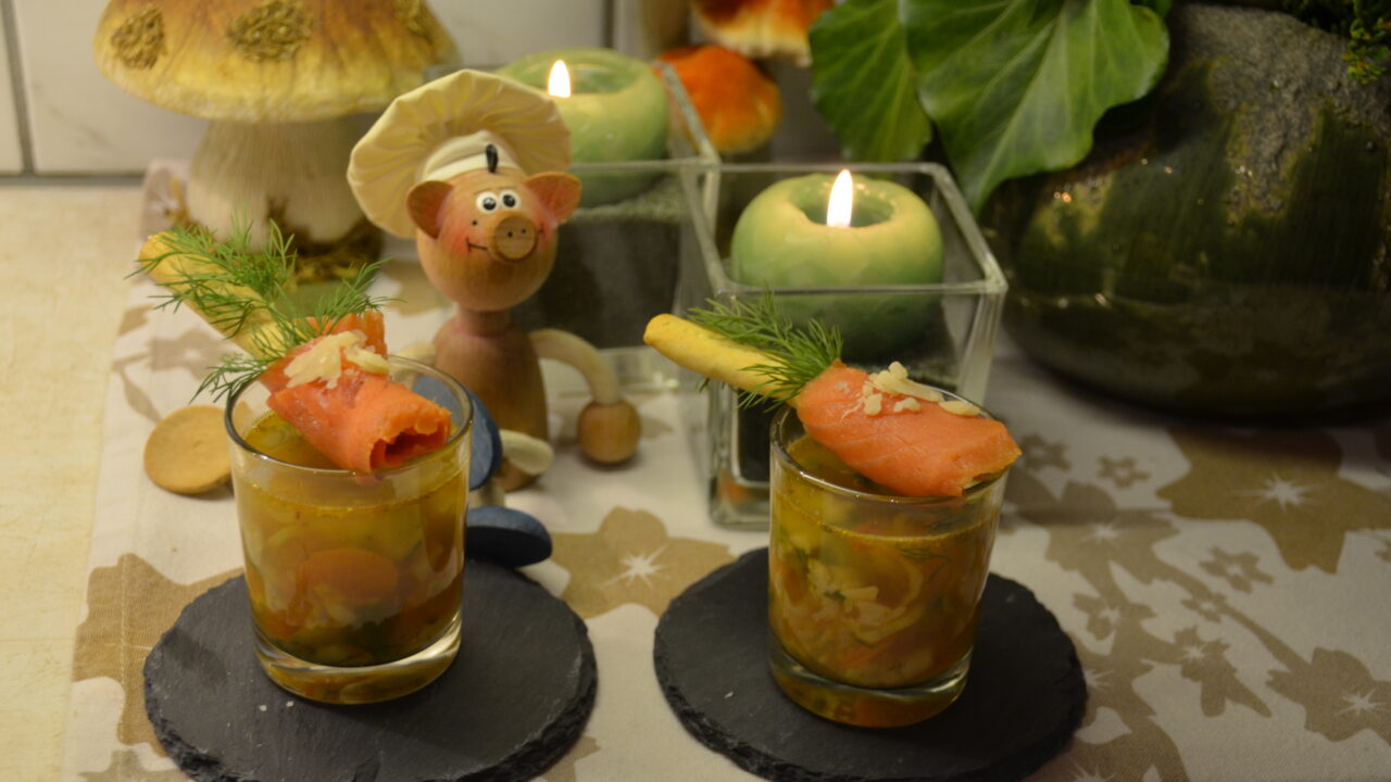 Hapje: soepje met wilde zalm