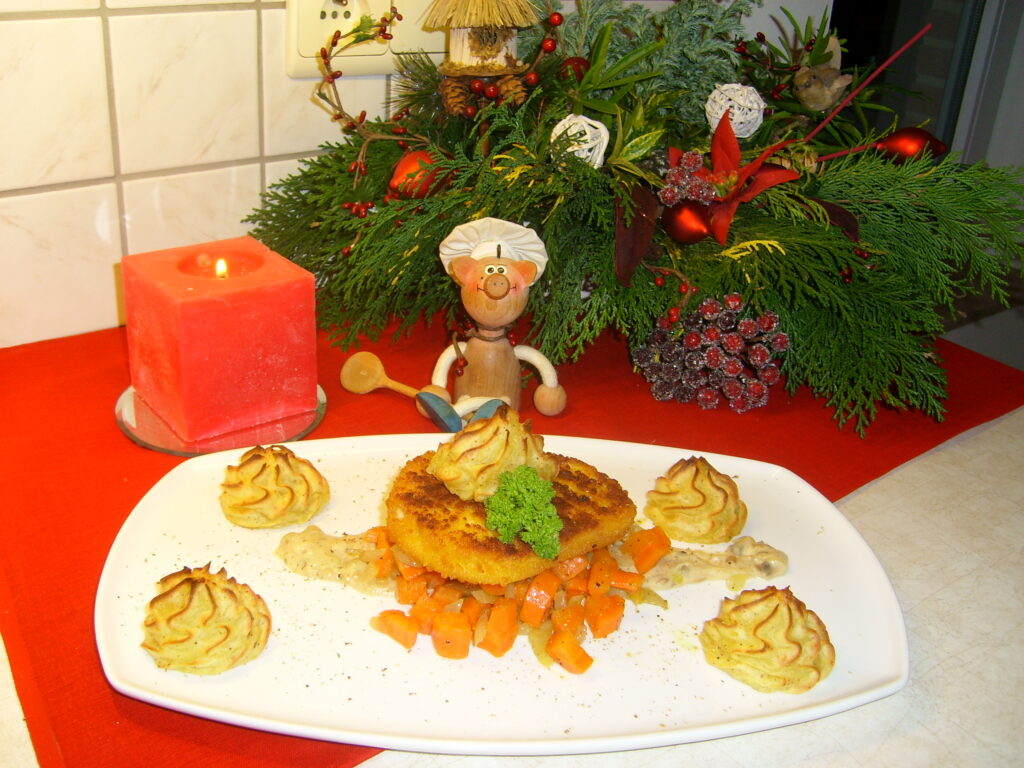 Feestelijk bordje voor de kleinsten