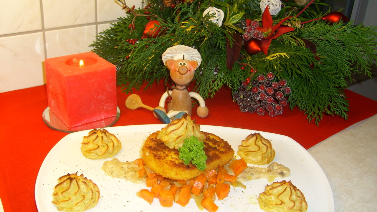 Feestelijk bordje voor de kleinsten