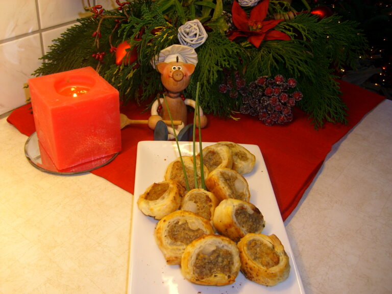 Hapje: Kerst worstenbroodjes 2012