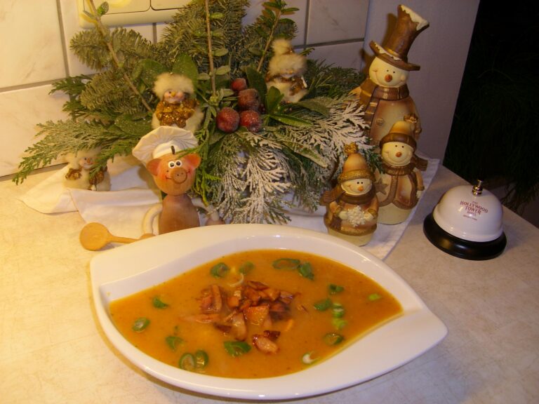 Soep: butternut verliefd op de rookworst