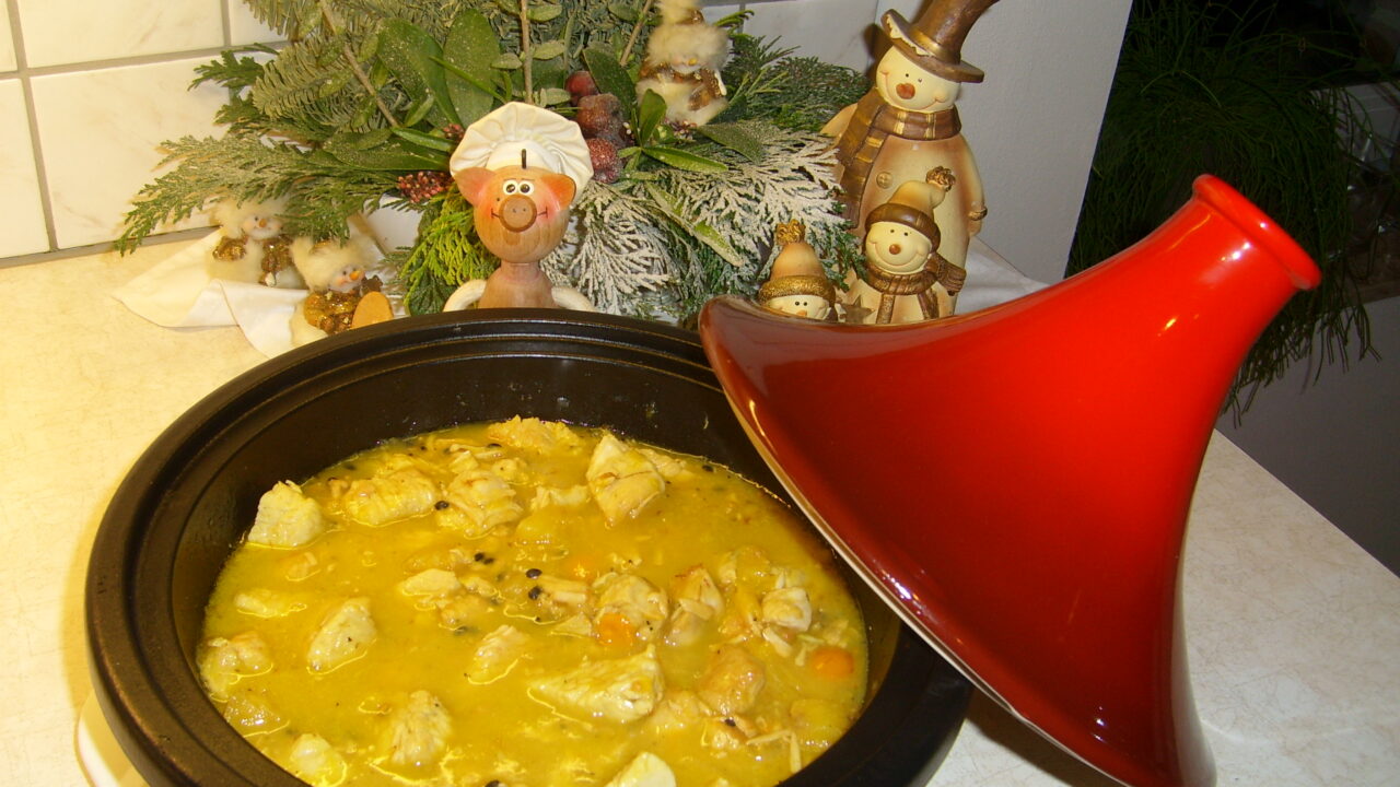 Tajine met een zomers exotisch tintje