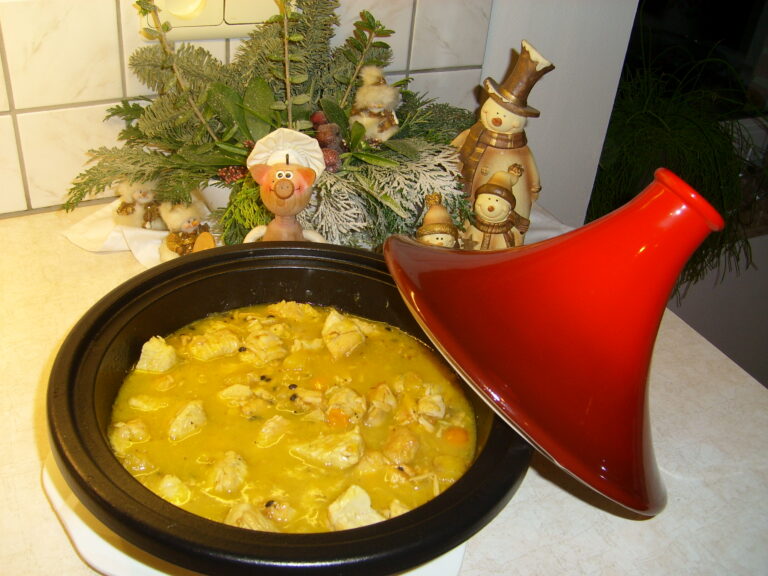Tajine met een zomers exotisch tintje