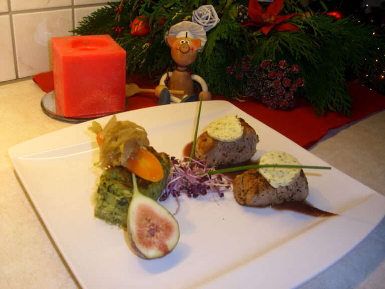 Varkenshaasje in feestelijke stemming
