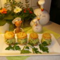 Aardappel croque met rammenas