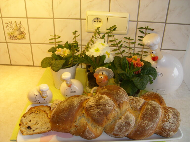 Brood met gedroogde pitten