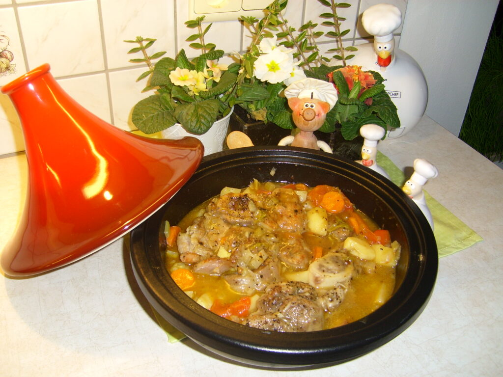 Tajine: osso bucco