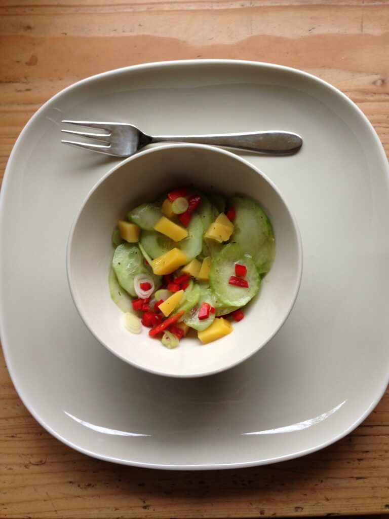Salade: pittig en zoet