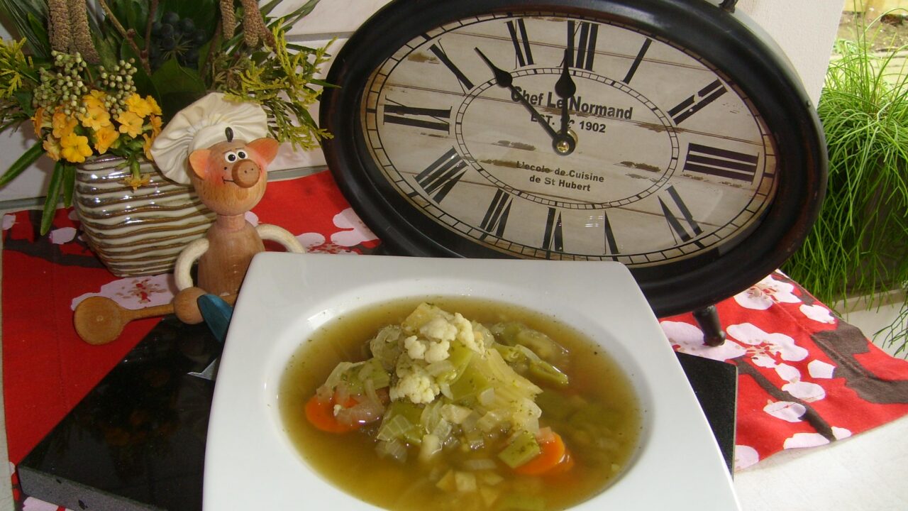 Soep van de dag van de chef