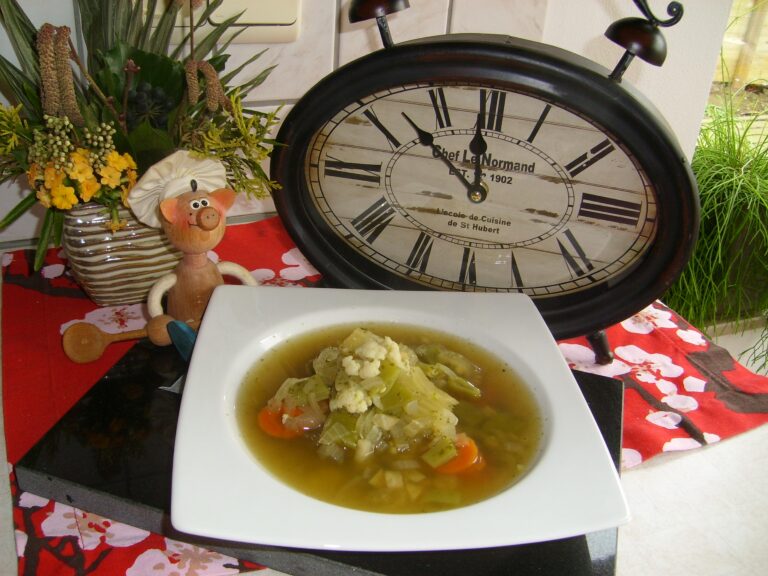 Soep van de dag van de chef