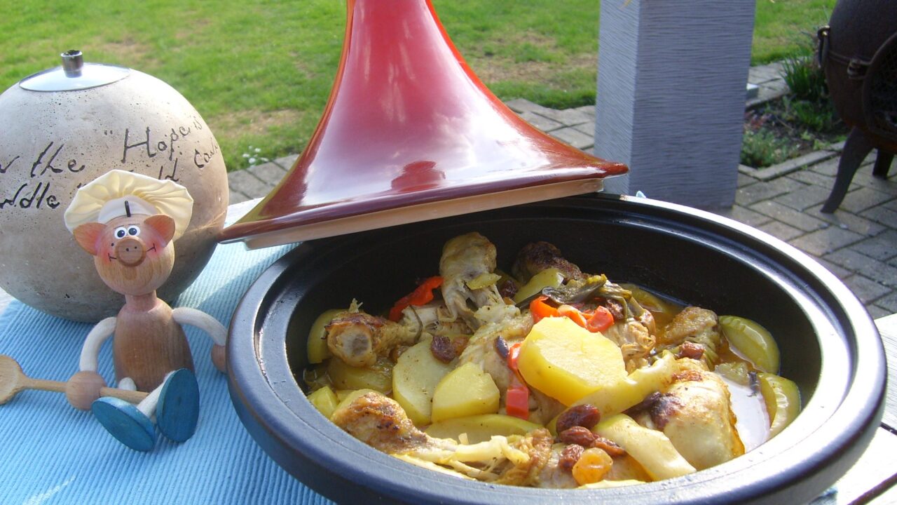Tajine op de boerenbuiten