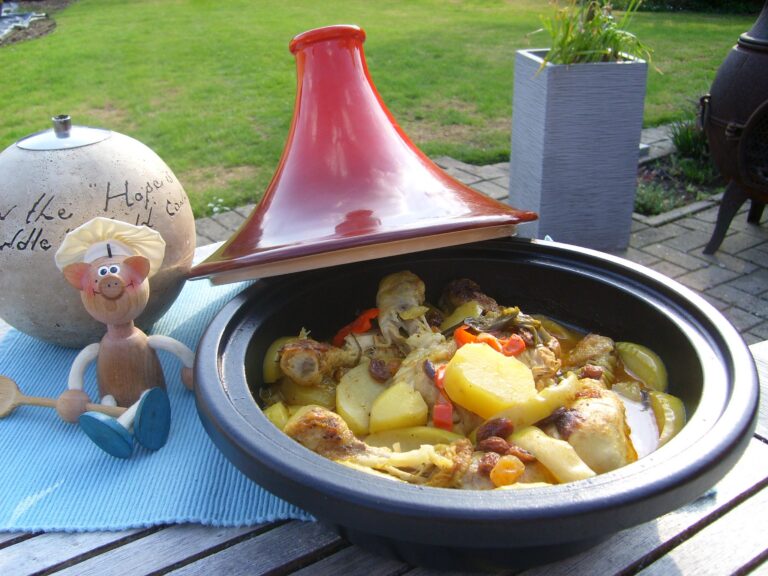 Tajine op de boerenbuiten