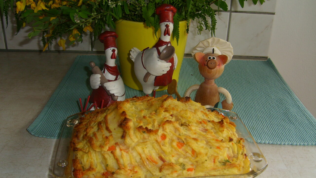 Aardappelpuree: alles ziet er anders uit als de zon schijnt