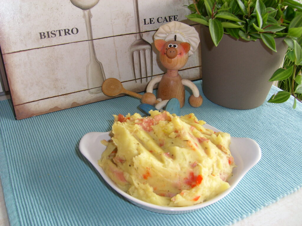 Aardappelpuree met een zuiders tintje