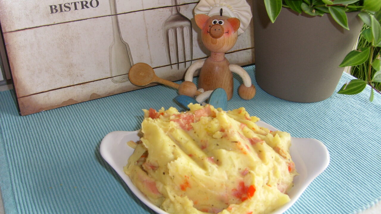 Aardappelpuree met een zuiders tintje