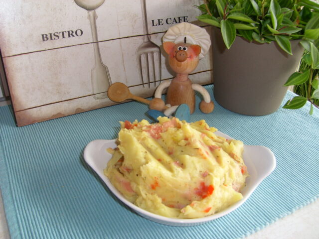 Aardappelpuree met een zuiders tintje