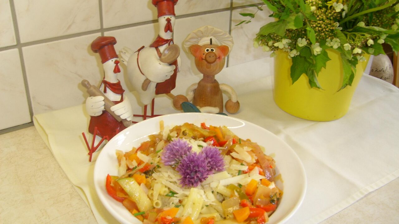 Dagschotel: macaroni vegetarisch