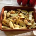 Knoflookaardappelpartjes uit de oven