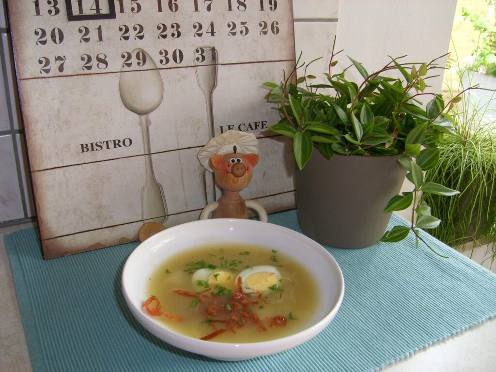 Soep: asperge met een zuiders zonnetje