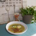 Soep: asperge met een zuiders zonnetje