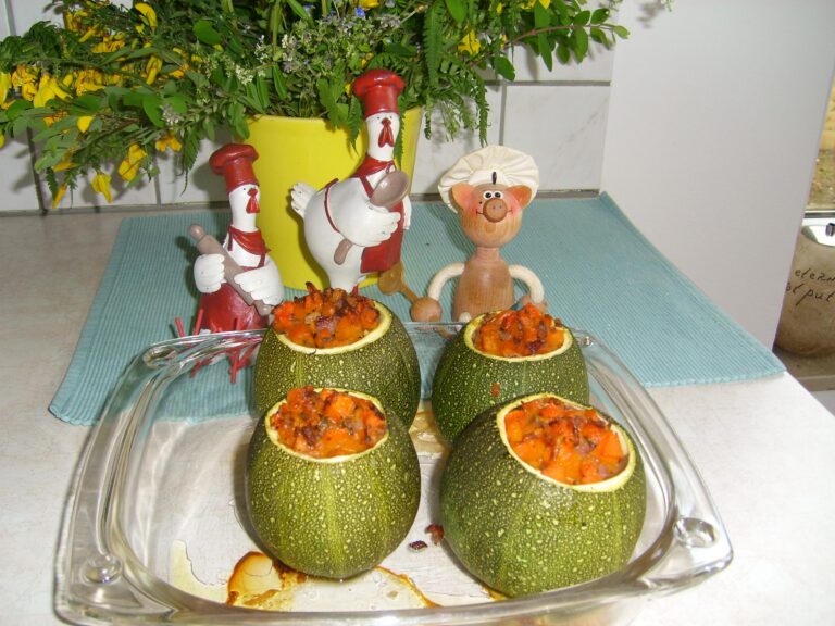 Courgetten goed gevuld