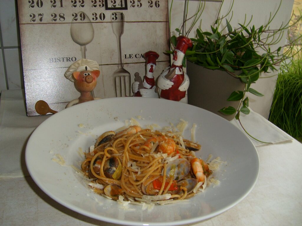 Dagschotel: pasta met zeevruchten