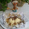 Dessert: coconut verwend appel en banaan