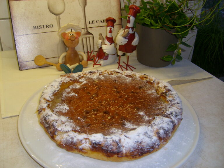 Dessert: frangipantaart