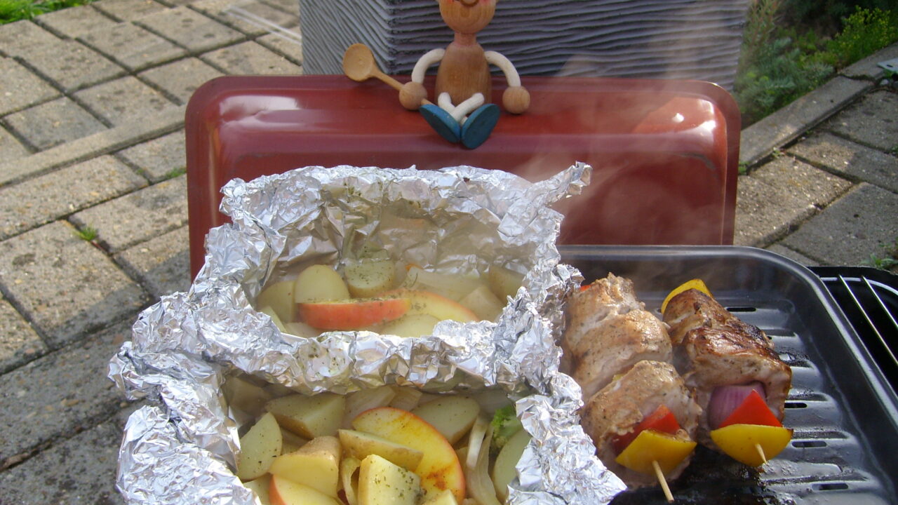 Papillotte voor twee op een zomerse dag