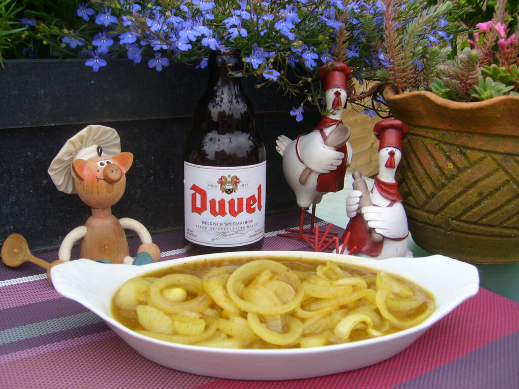 Saus op zijn Duvels