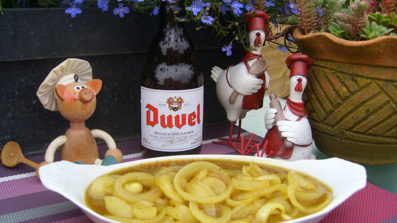 Saus op zijn Duvels