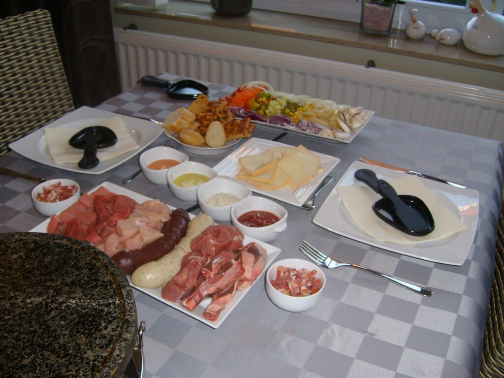 Steengrill – raclette
