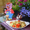 Aardappel-groentenbordje van Knorretje