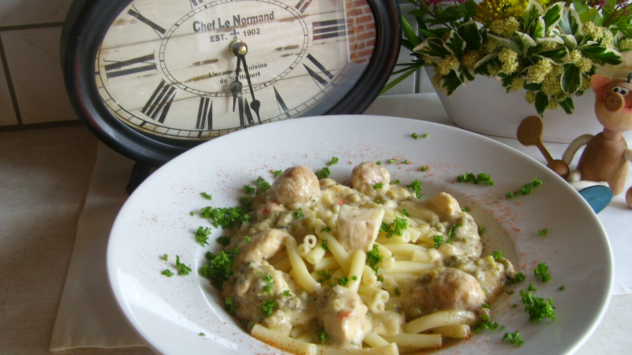 Macaroni: groen is gras onder mijne voeten