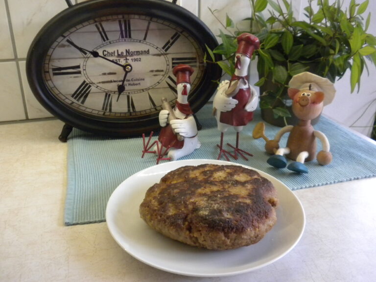 Vleesbroodje met graanmosterd