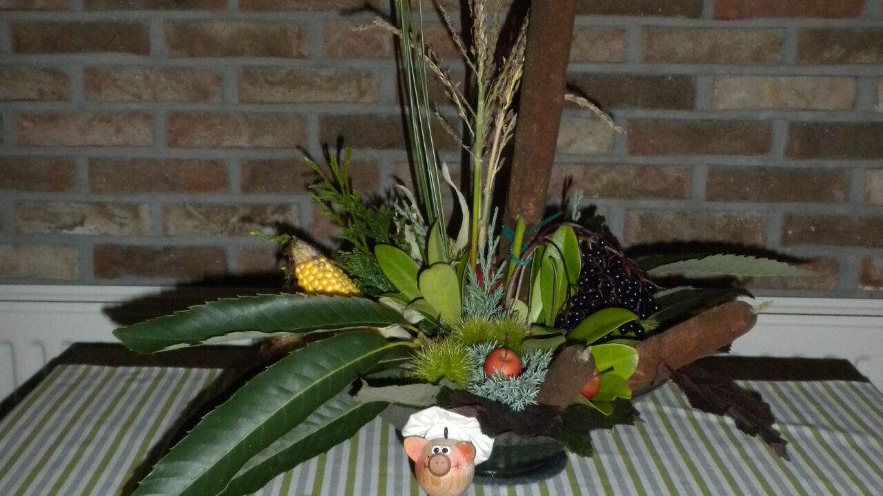 Cake een surprise van appel, peer en nectarine