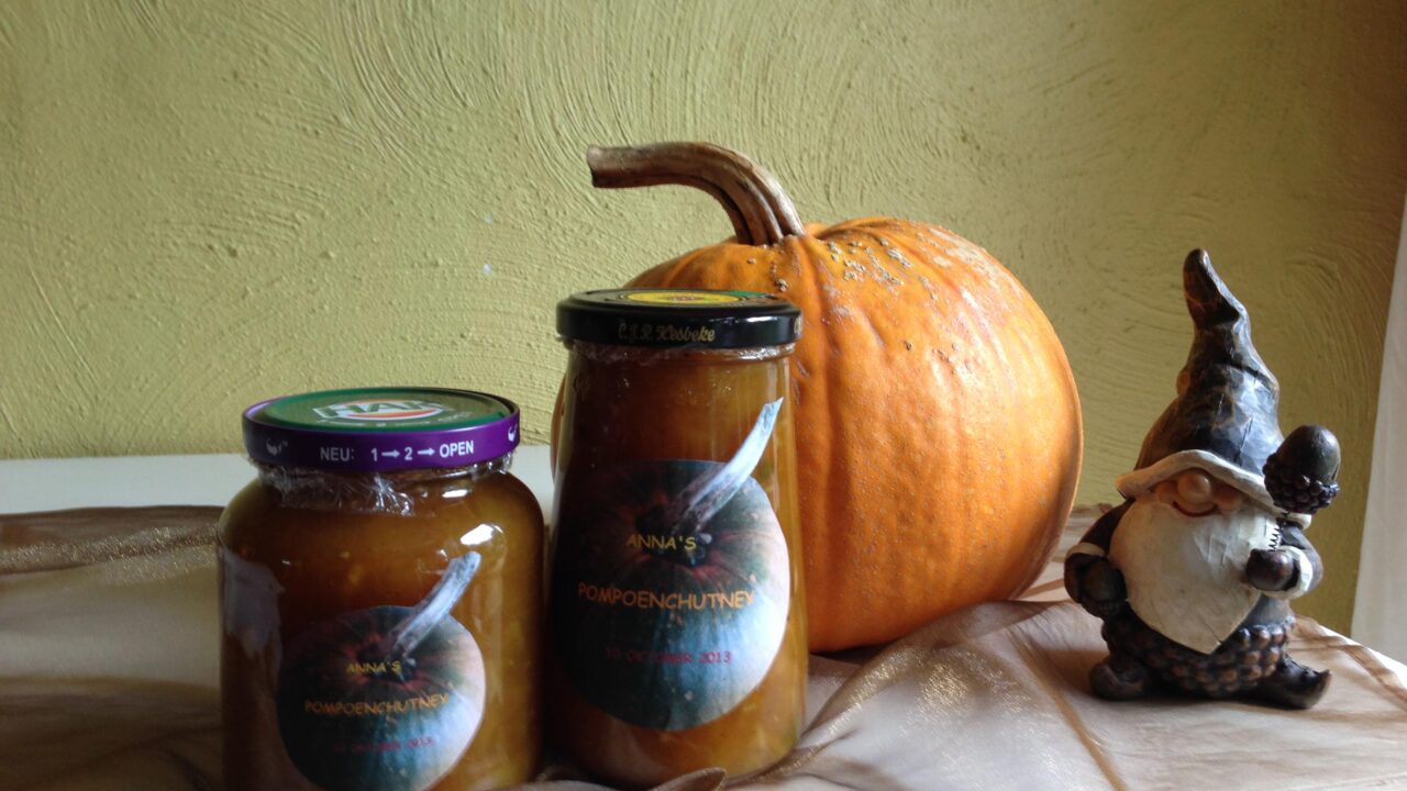 Chutney van Pompoen