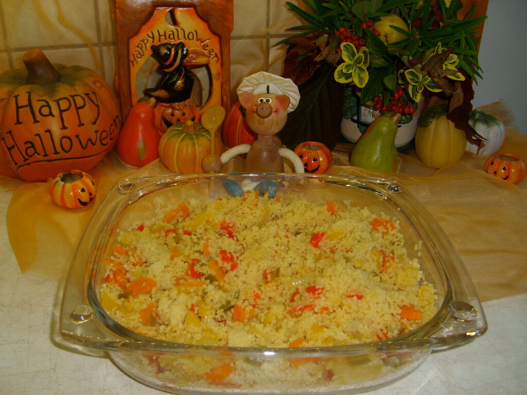 Couscous met fijne groenten