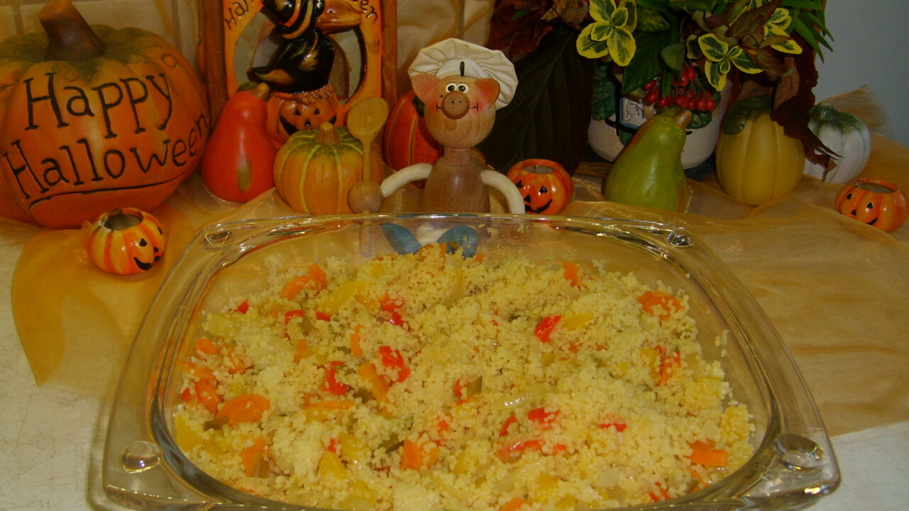 Couscous met fijne groenten