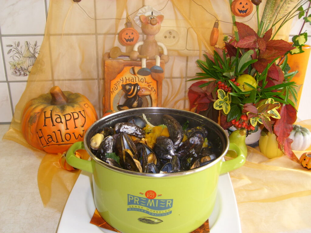 Mosselen Halloween