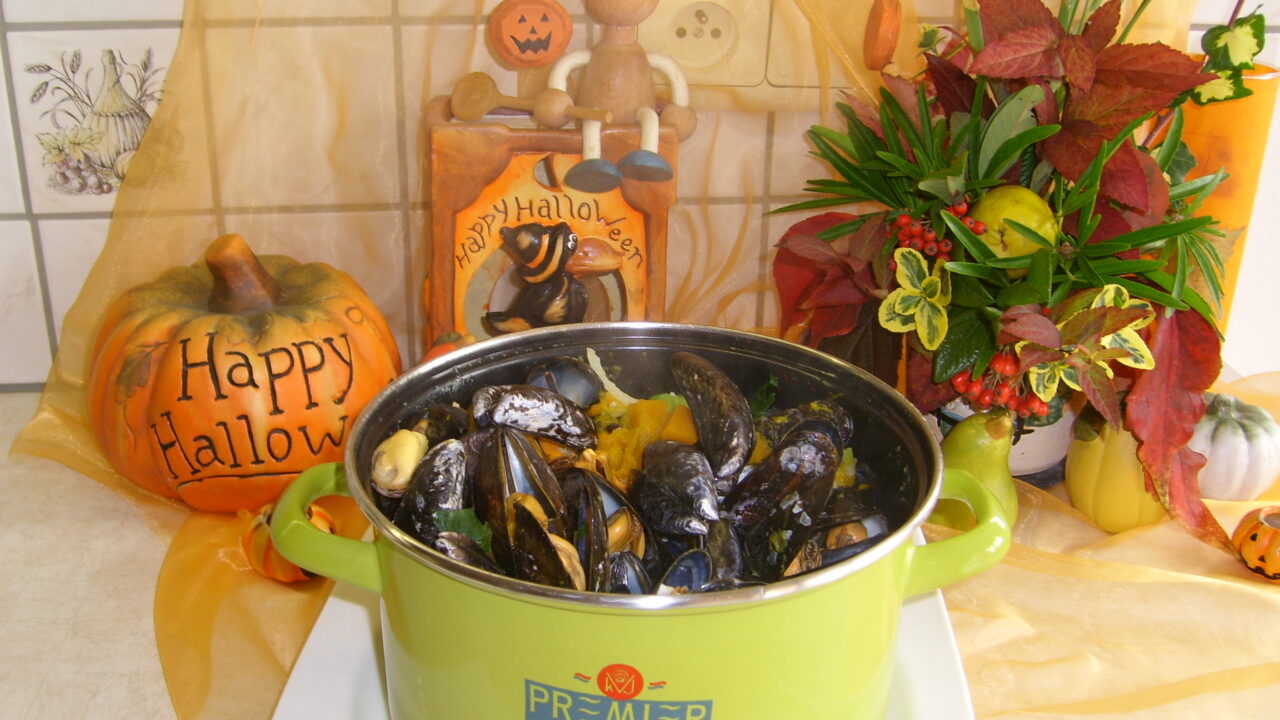 Mosselen Halloween