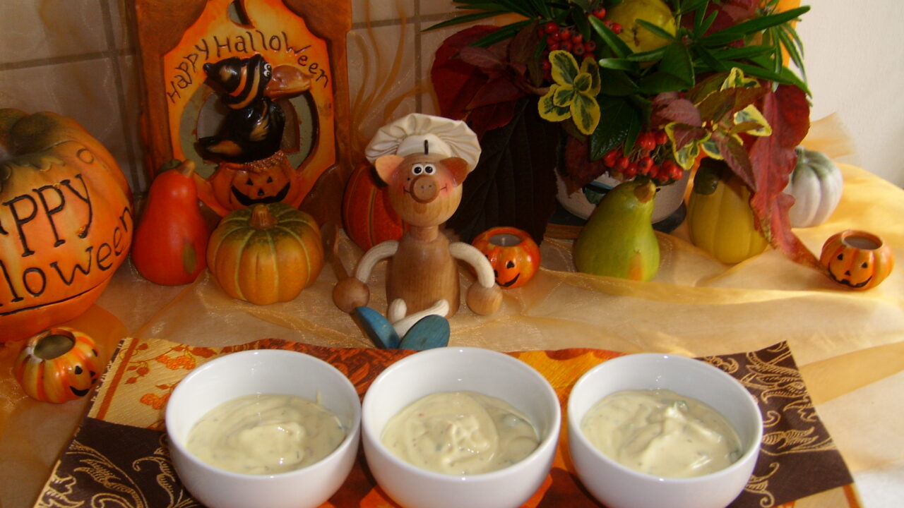 Sausje voor Halloween mosselen