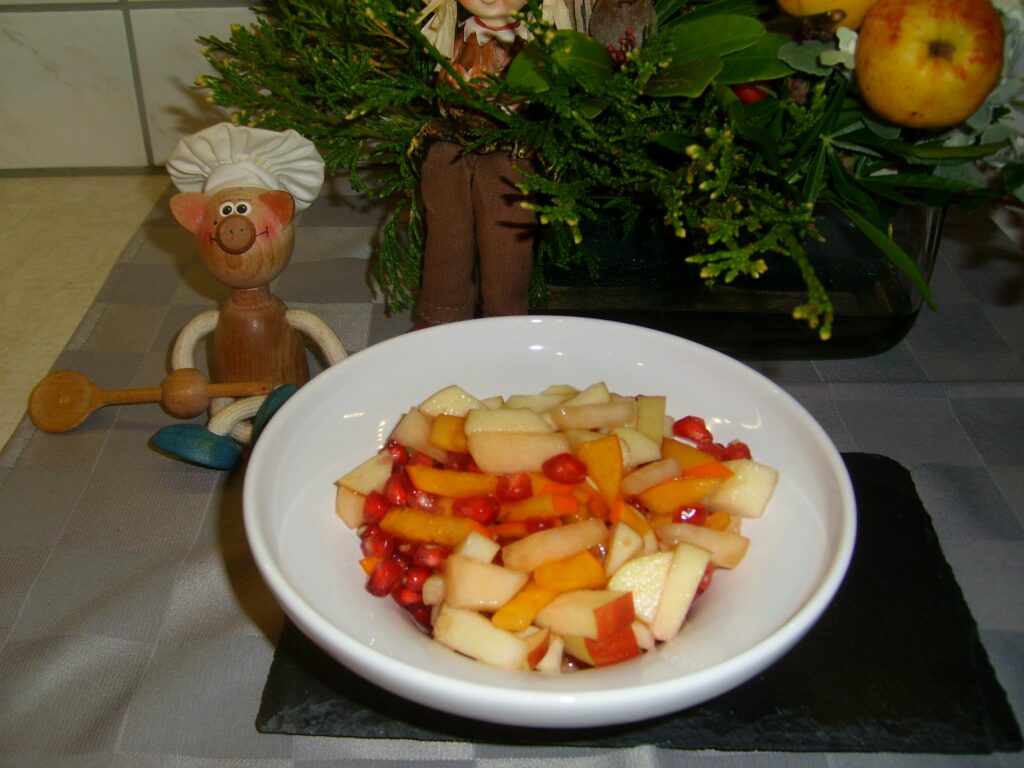 Dessert: fruitsalade