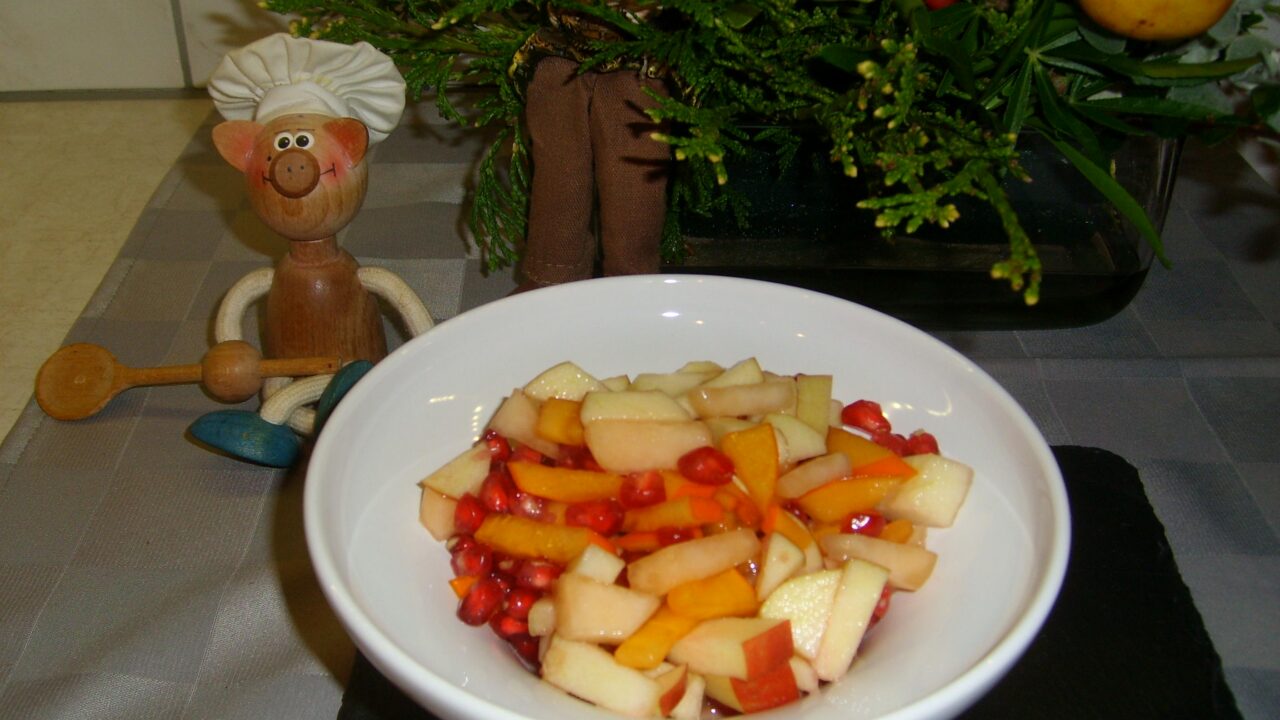 Dessert: fruitsalade