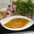 Soep van de dag: wortelsoep met spekjes en pasta