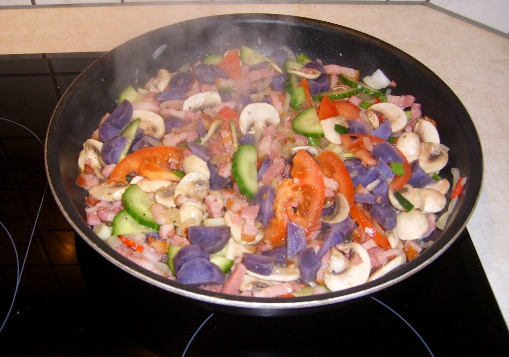 Omelet goed gevuld voor de koude dagen
