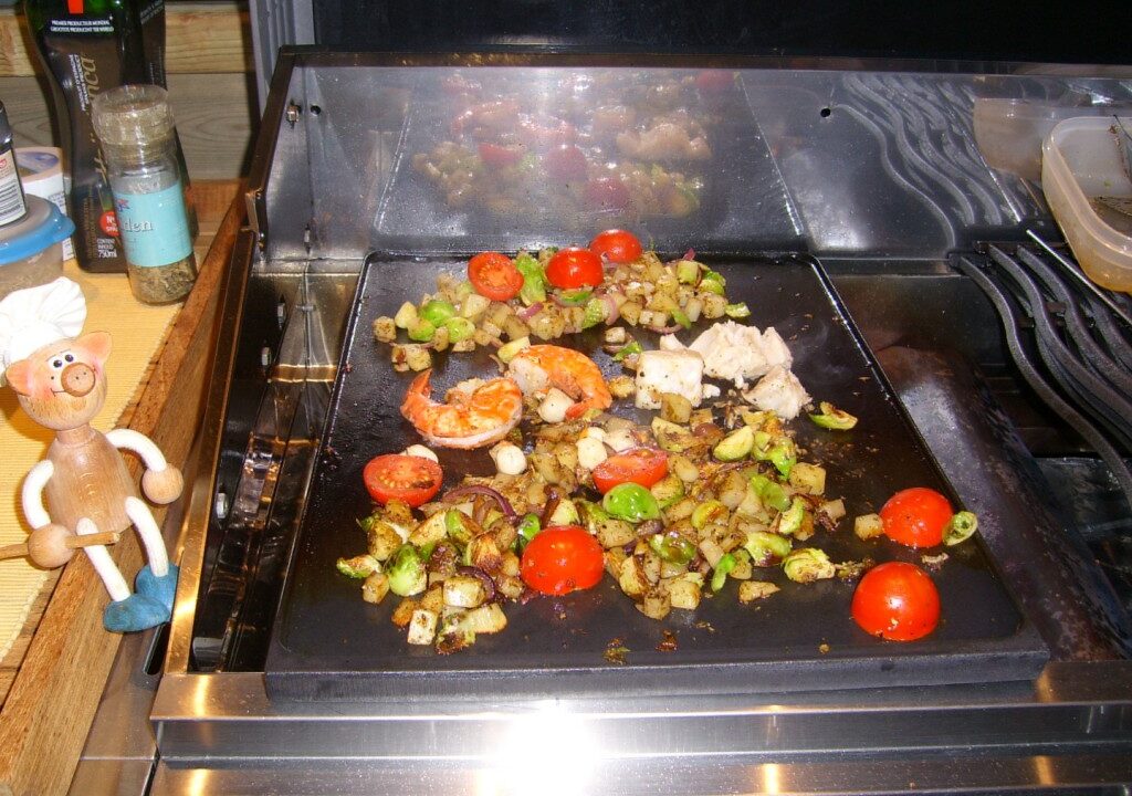 BBQ A La Plancha met vis