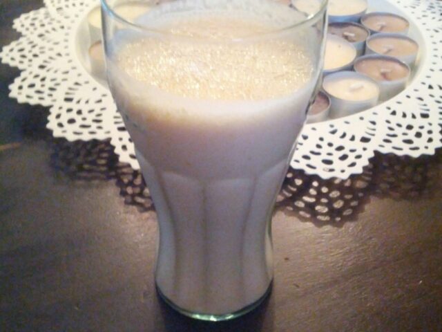 Grapefruit-Kaki Smoothie