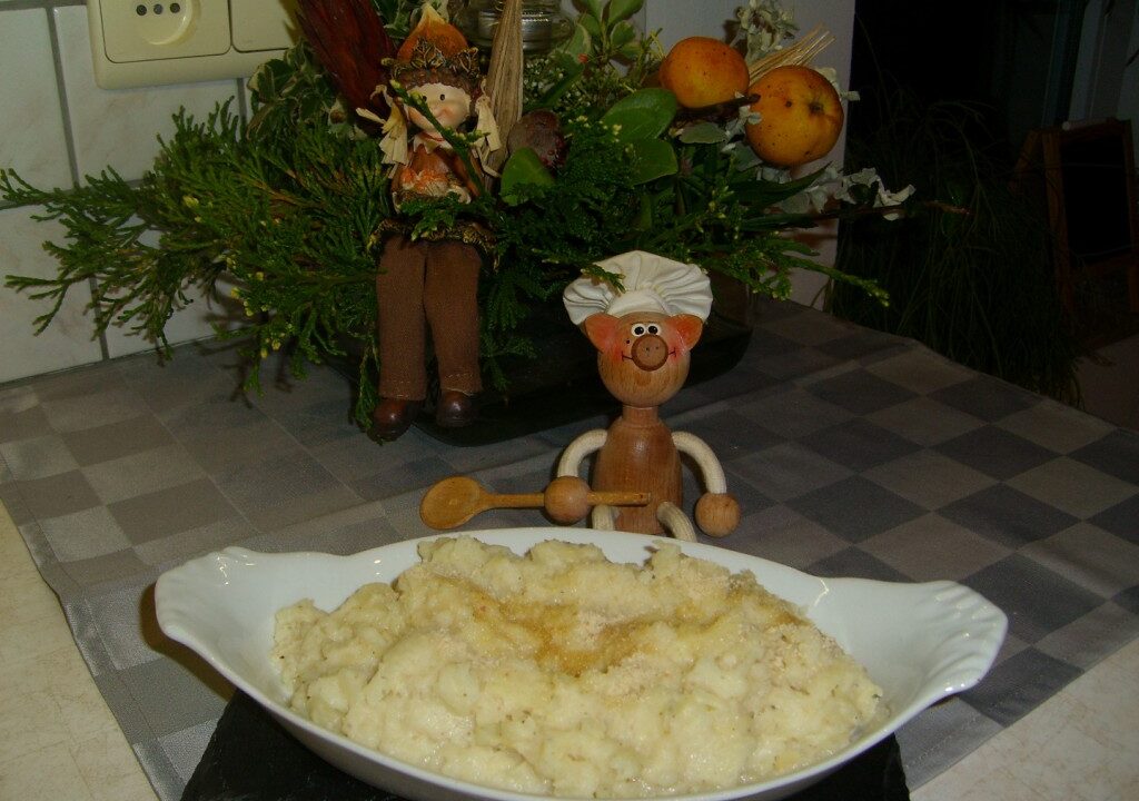 Peterseliewortel als aardappelgerecht
