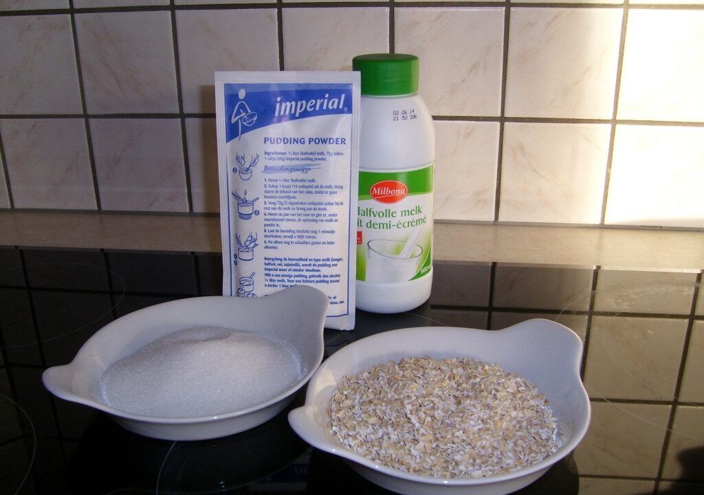 Dessert: havermoutpap